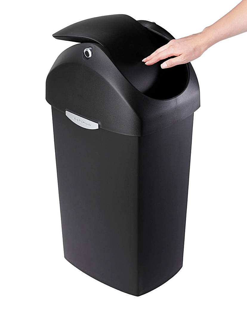 simplehuman 40L Weighted Swing Lid Bin simplehuman 40L Weighted Swing Lid Bin