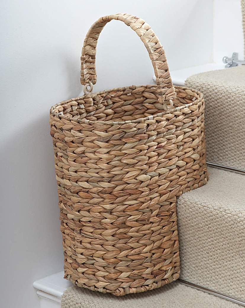 Water Hyacinth Stair Basket Water Hyacinth Stair Basket