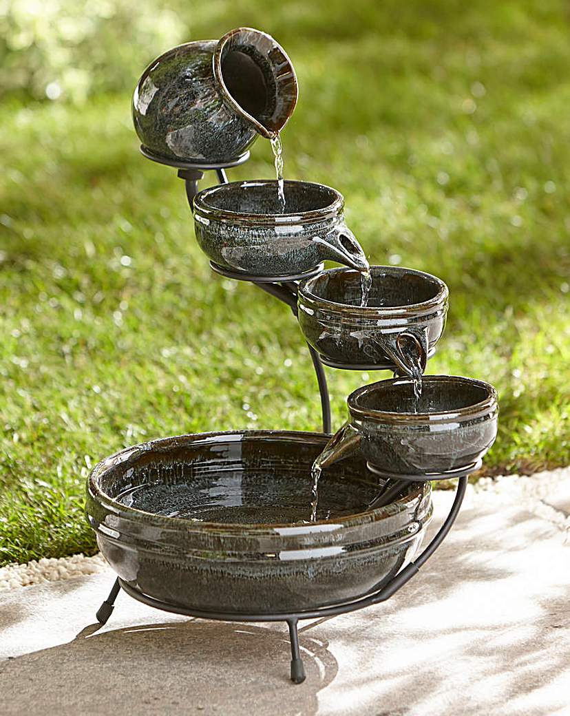 Decorative Solar Ceramic Cascade Granite Decorative Solar Ceramic Cascade Granite
