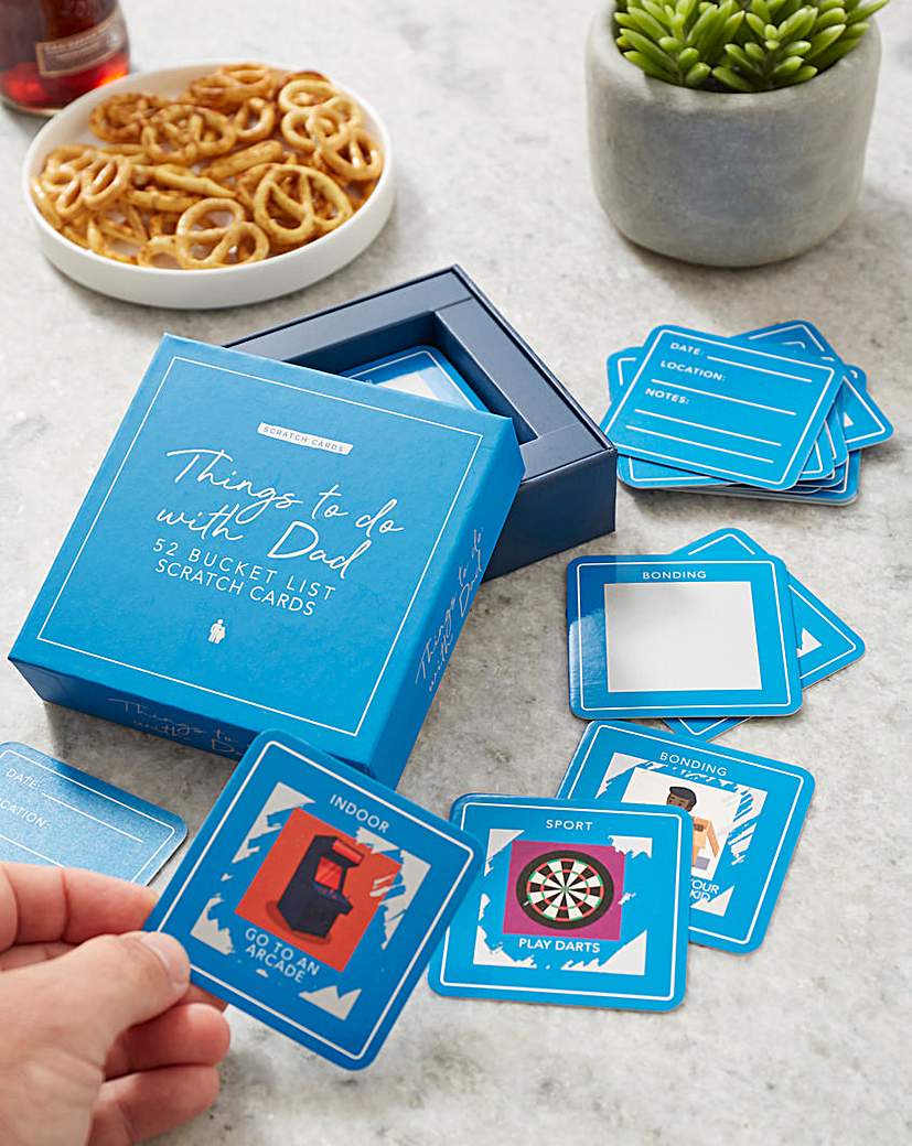 Image of Things To Do With Dad Scratch Cards