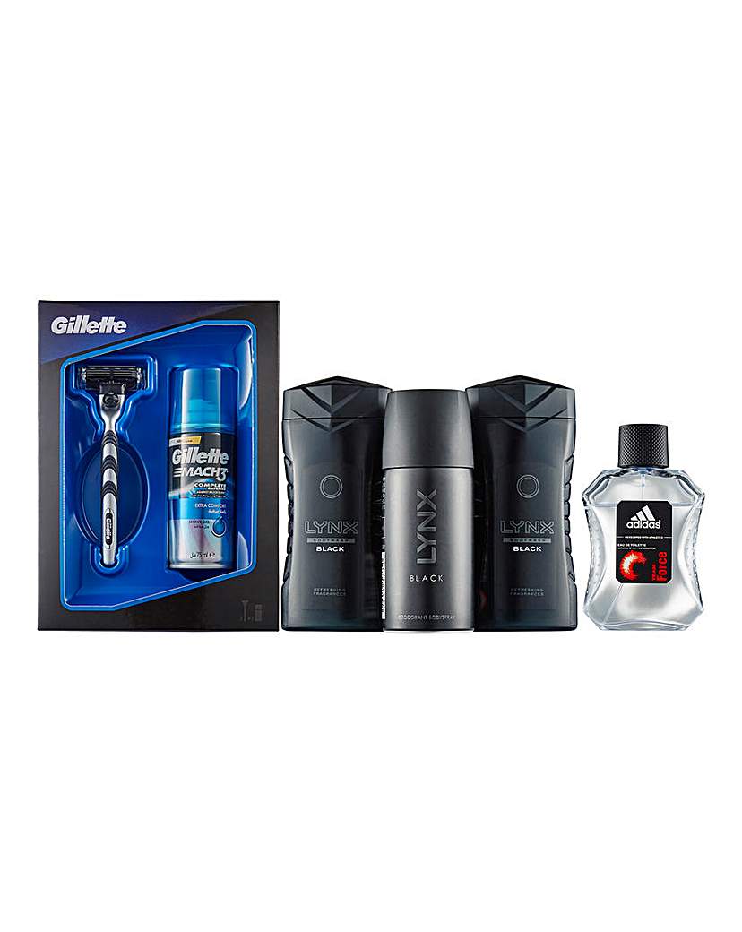 Adidas, Gillette and Lynx Trio Pack Adidas, Gillette and Lynx Trio Pack