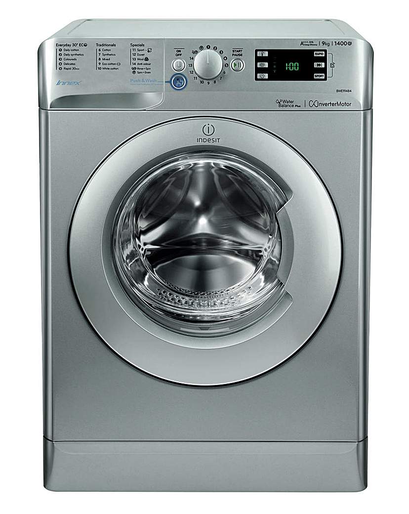 INDESIT 9KG 1400RPM WASHING MACHINE INDESIT 9KG 1400RPM WASHING MACHINE