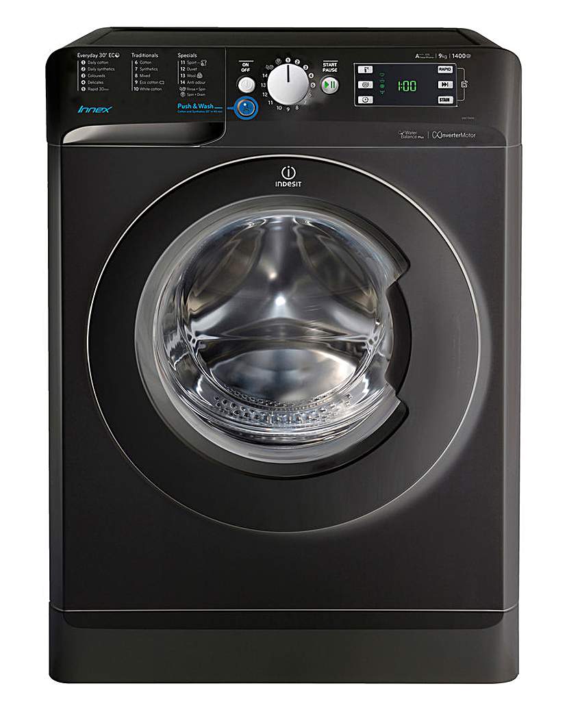 INDESIT 9KG 1400RPM WASHING MACHINE INDESIT 9KG 1400RPM WASHING MACHINE