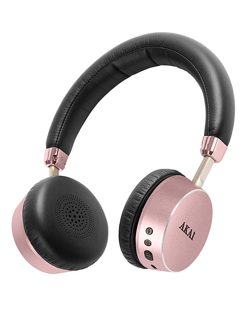 AKAI Bluetooth Headphones Rose Gold AKAI Bluetooth Headphones Rose Gold