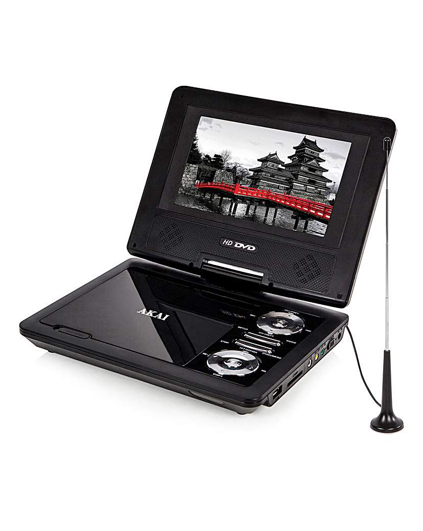 AKAI 7 Inch Portable DVD Player AKAI 7 Inch Portable DVD Player