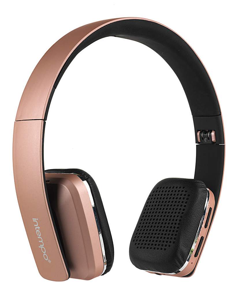 Intempo Bluetooth Cube Headset Rose Gold Intempo Bluetooth Cube Headset Rose Gold