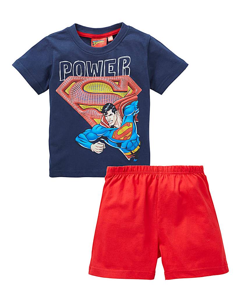 Superman Boys Short Pyjamas Superman Boys Short Pyjamas