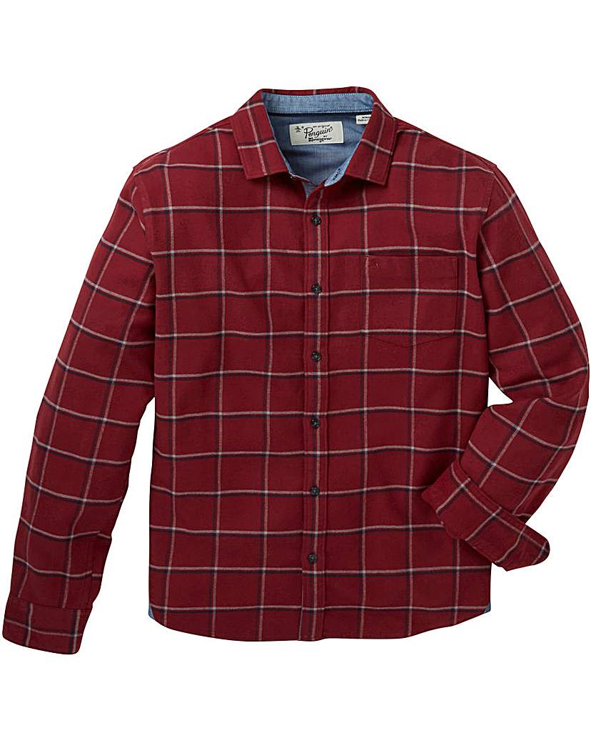 Original Penguin Window Pane Check Shirt Original Penguin Window Pane Check Shirt