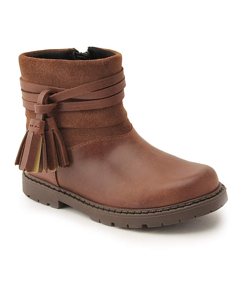 Start-rite Aria Tan Leather/Suede Fit F Start-rite Aria Tan Leather/Suede Fit F