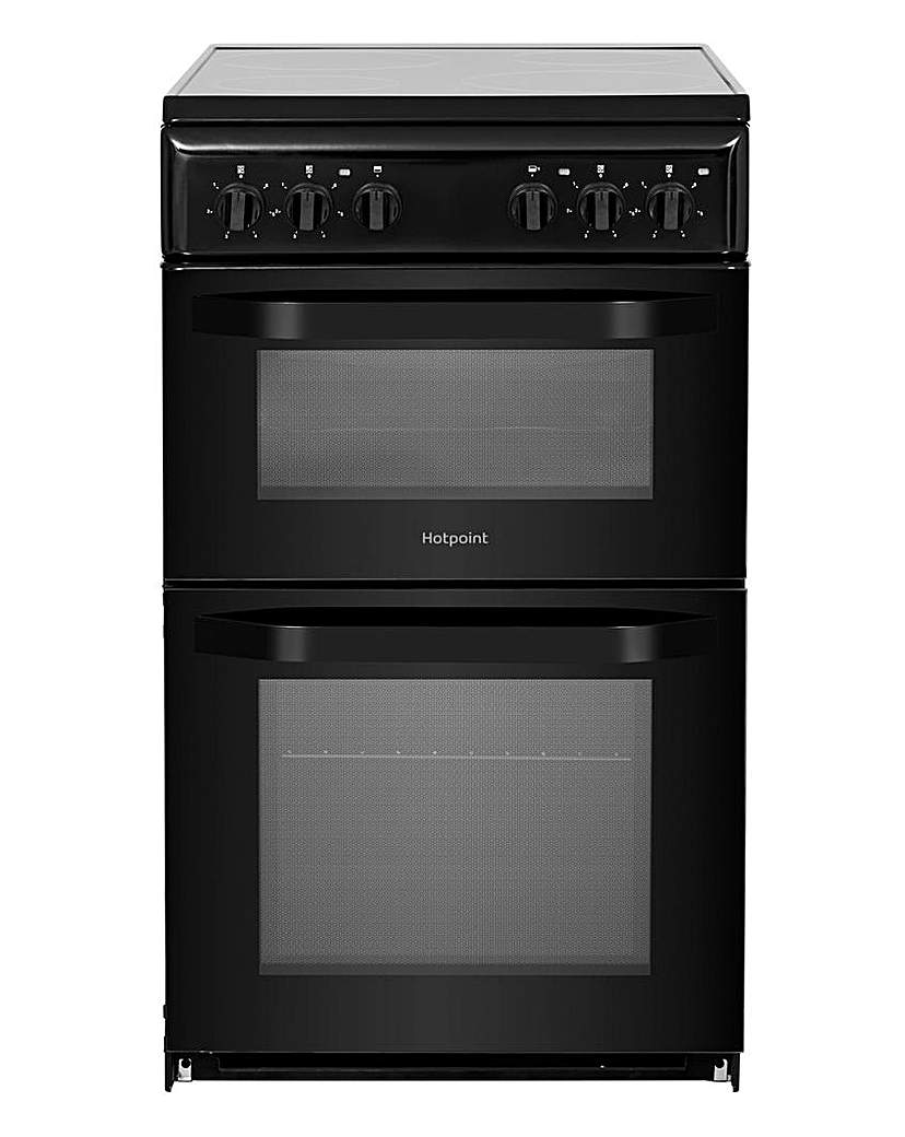 Hotpoint HD5V92KCB Electric Twin Cooker