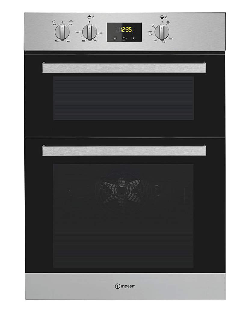 Indesit IDD6340IX Double Oven + Install