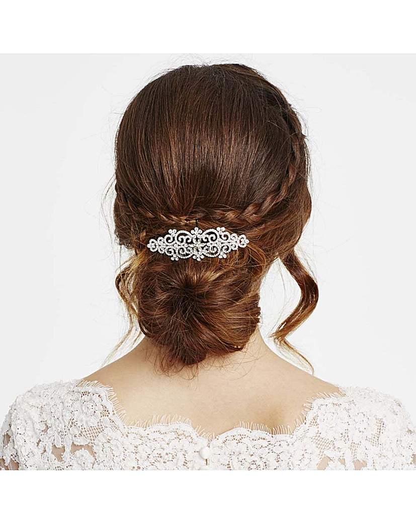 Jon Richard crystal cut out hair comb Jon Richard crystal cut out hair comb