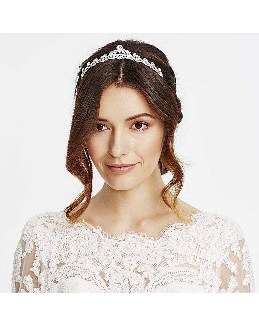 Jon Richard crystal swirl tiara Jon Richard crystal swirl tiara