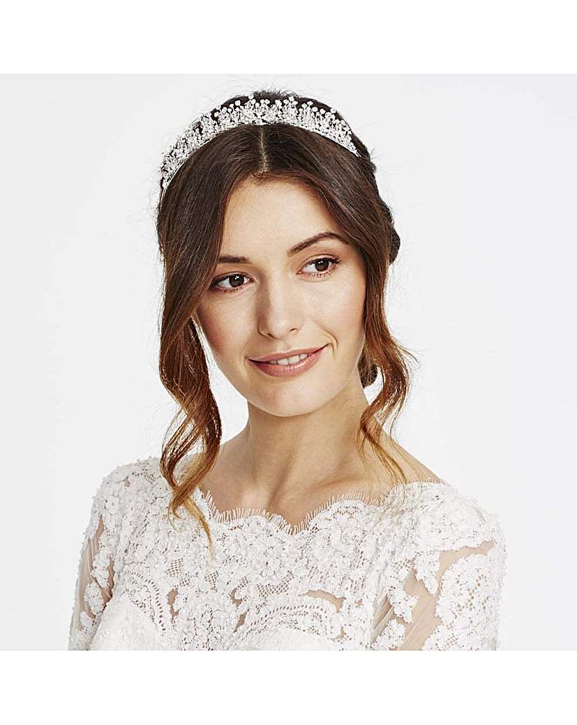 Jon Richard bead cluster statement tiara Jon Richard bead cluster statement tiara