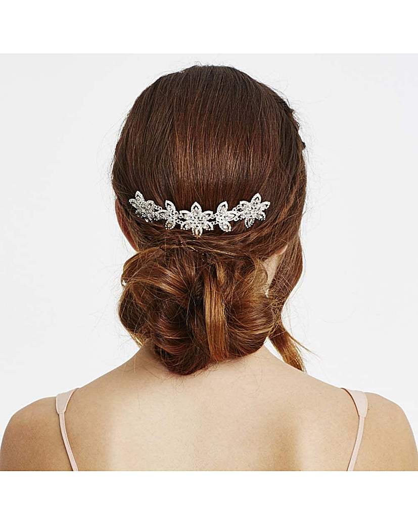 Jon Richard double flower headband Jon Richard double flower headband