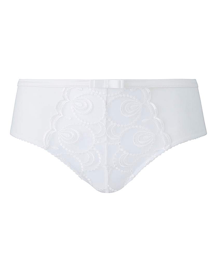 Gina Embroidered Mid Rise Briefs Gina Embroidered Mid Rise Briefs