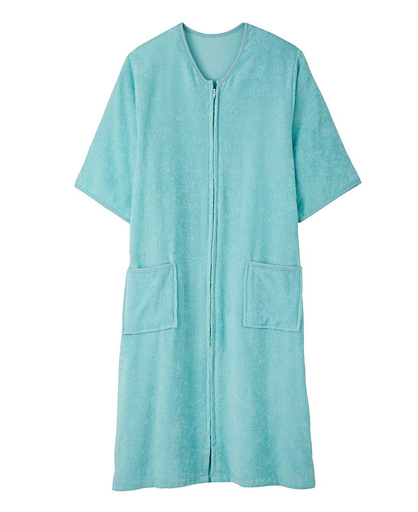 Pretty Secrets Towelling Zip Gown Pretty Secrets Towelling Zip Gown