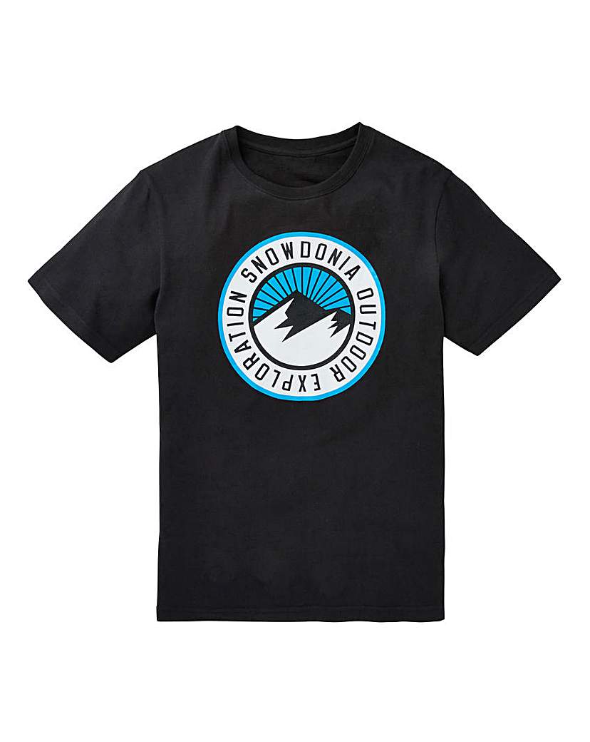 Snowdonia Logo T-Shirt Long Snowdonia Logo T-Shirt Long