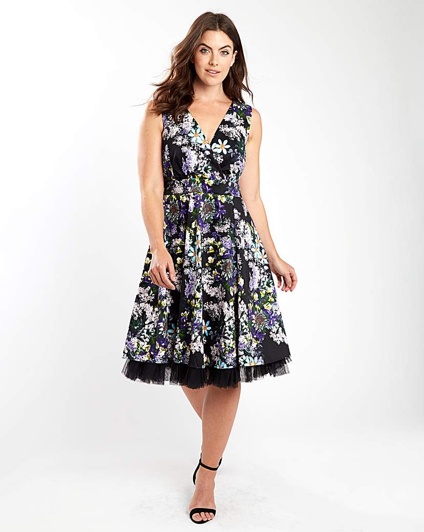 Joe Browns Peggy Sue Sexy Floral Dress Joe Browns Peggy Sue Sexy Floral Dress