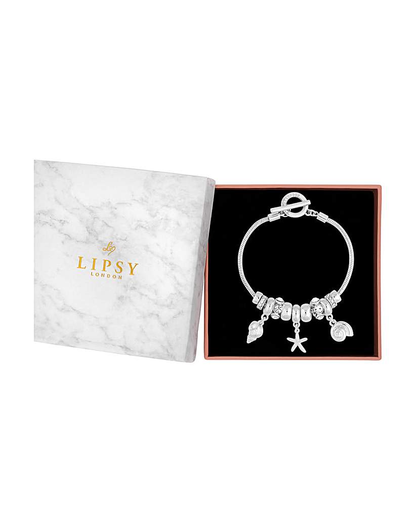 Lipsy Charm Bracelet - Gift Boxed
