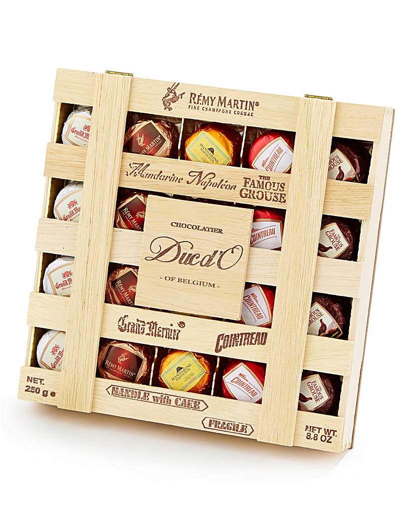 Duc d'O 250g Wooden Liqueur Crate Duc d'O 250g Wooden Liqueur Crate