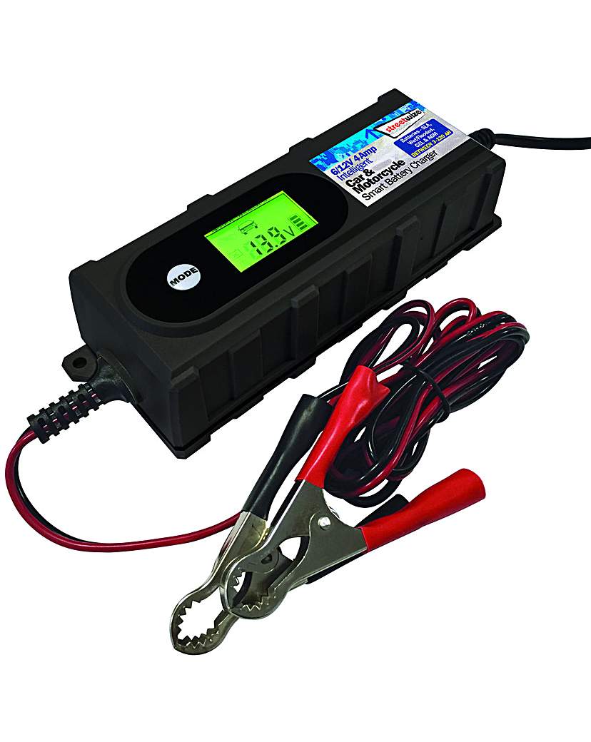 Streetwize 4Amp Smart Battery Charger Streetwize 4Amp Smart Battery Charger