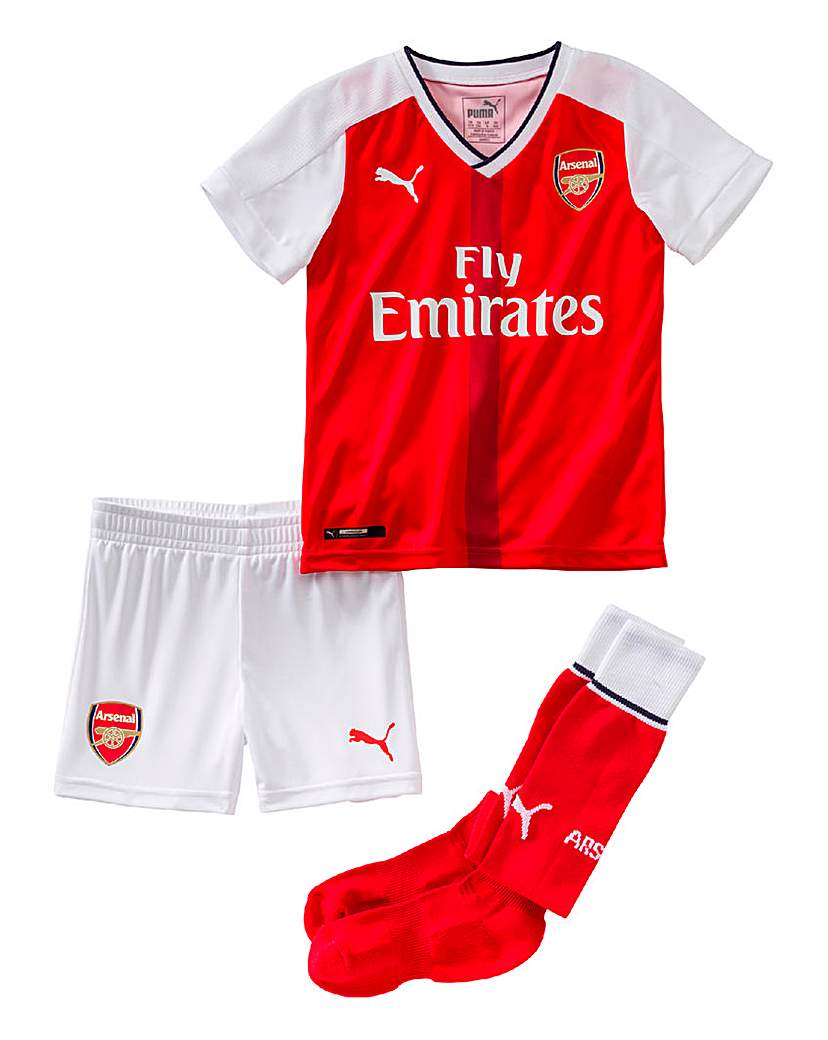 Puma Boys Arsenal Football Club Mini Kit Puma Boys Arsenal Football Club Mini Kit