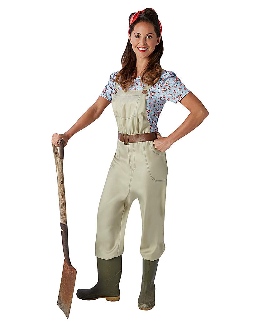 Adult Ladies Land Girl Costume Adult Ladies Land Girl Costume