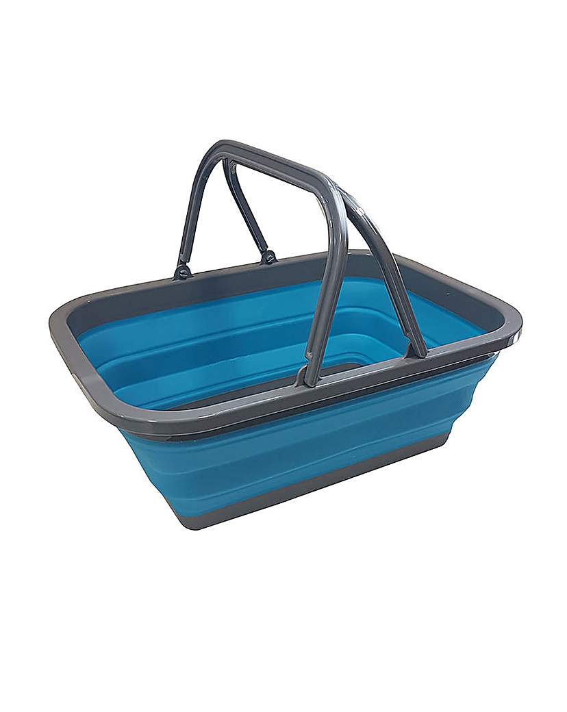 Yellowstone Foldable Basket with Handles Yellowstone Foldable Basket with Handles