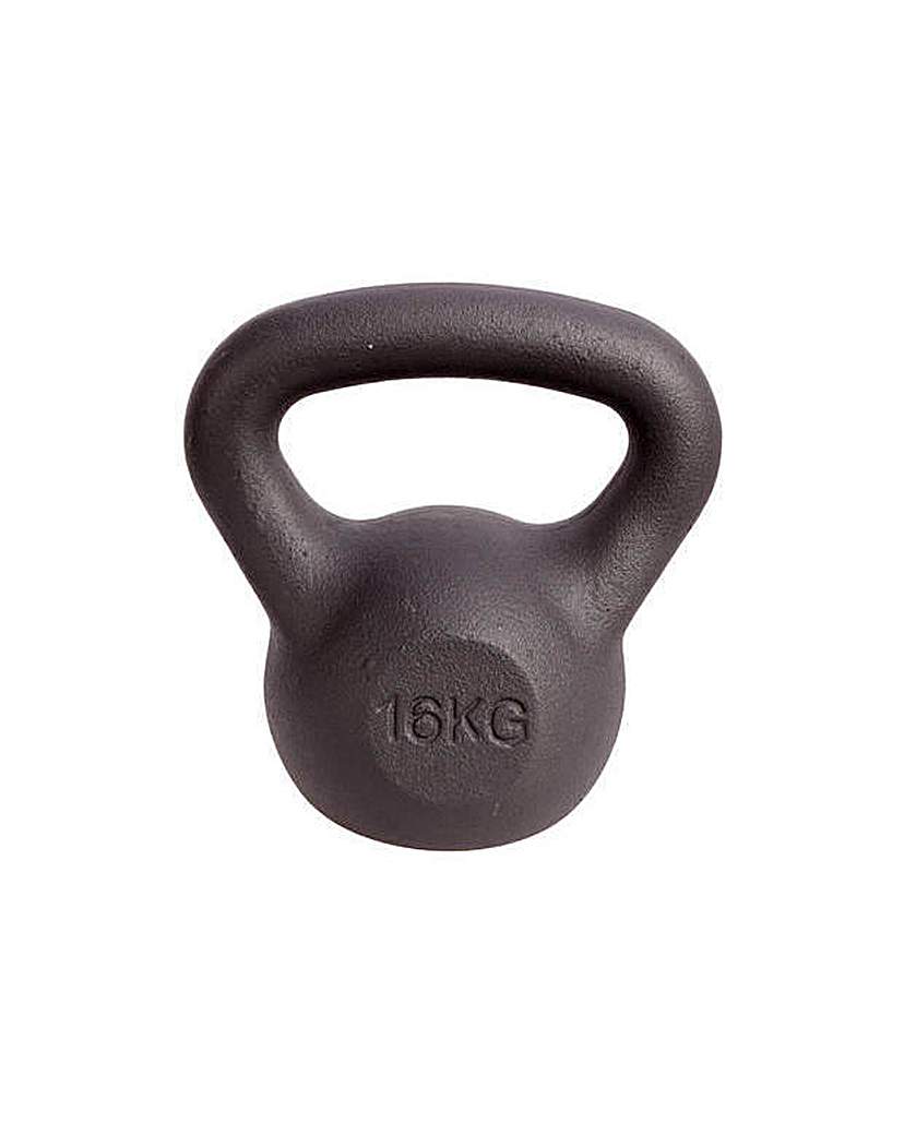 Men's Health Kettlebell - 16kg Cast Men's Health Kettlebell - 16kg Cast