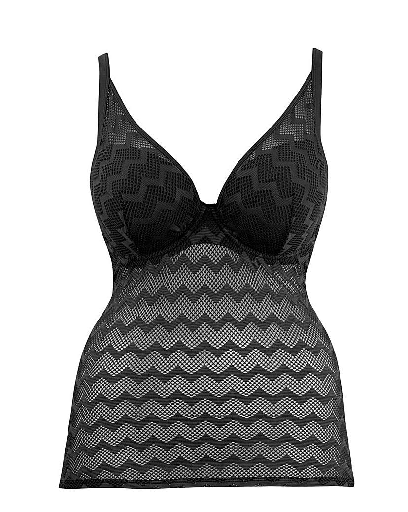 Curvy Kate Hi Voltage Plunge Tankini Curvy Kate Hi Voltage Plunge Tankini