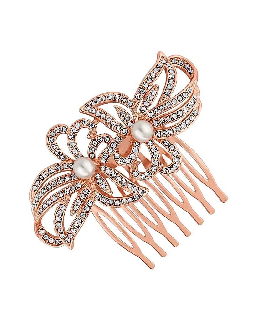 Jon Richard flower hair comb Jon Richard flower hair comb