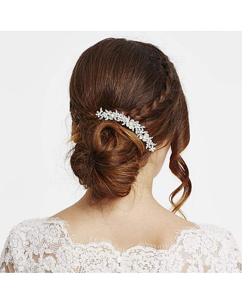 Jon Richard floral hair comb Jon Richard floral hair comb