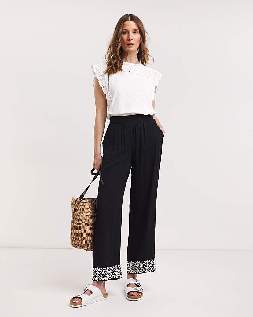 Julipa Embroidered Trouser