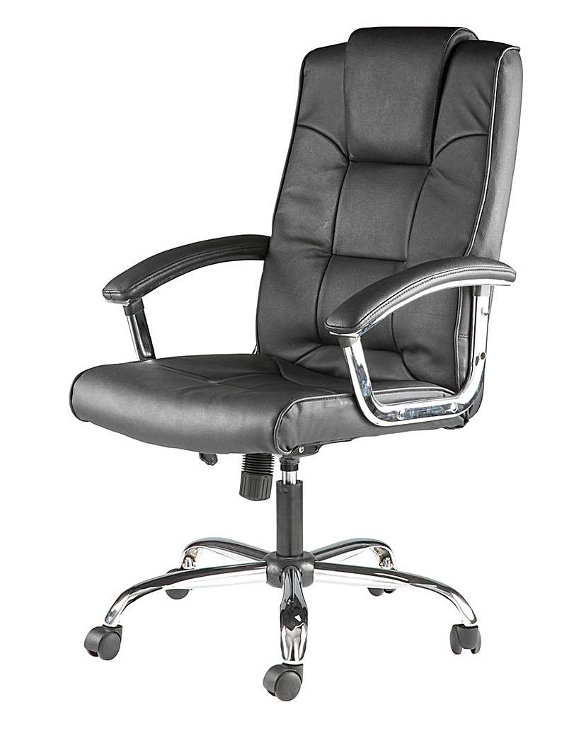 Houston Leather Faced Executive Chair Houston Leather Faced Executive Chair