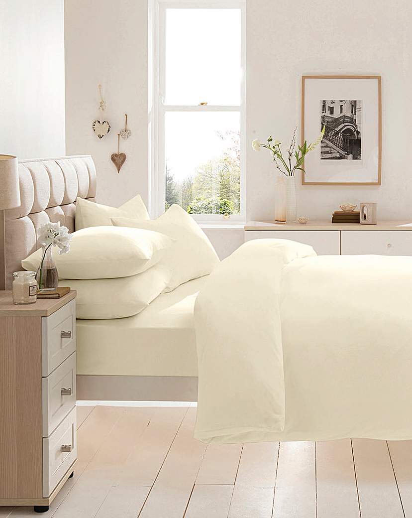 Cotton Jersey Duvet Cover Set Cotton Jersey Duvet Cover Set