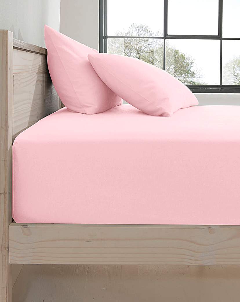 Extra Deep Flannelette Fitted Sheet Extra Deep Flannelette Fitted Sheet