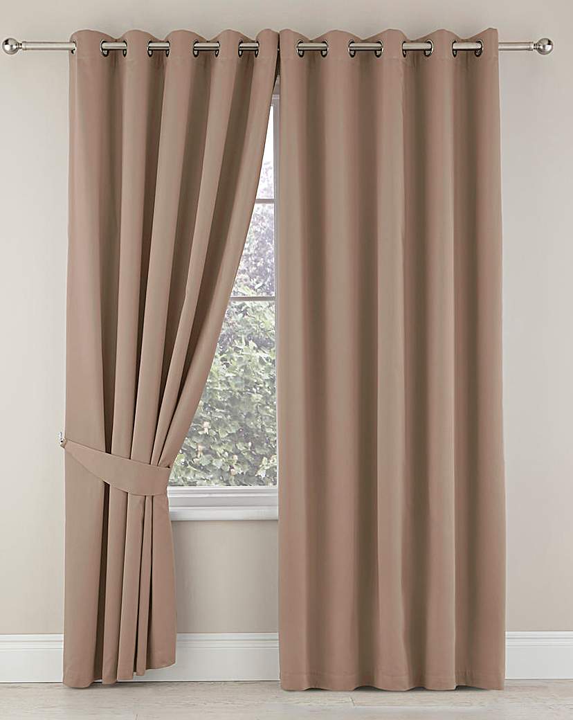 Plain-Dye Sateen Lined Pencil Curtains Plain-Dye Sateen Lined Pencil Curtains