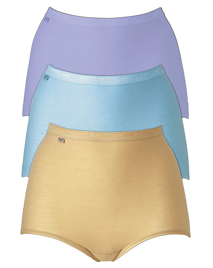 Sloggi 3Pk Basic Maxi Briefs at House of Bath Catalogue Sloggi 3Pk Basic Maxi Briefs.