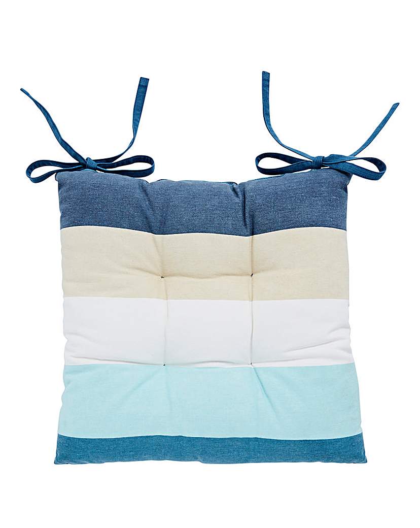 Ocean Stripe Cushion Seat Pad Ocean Stripe Cushion Seat Pad