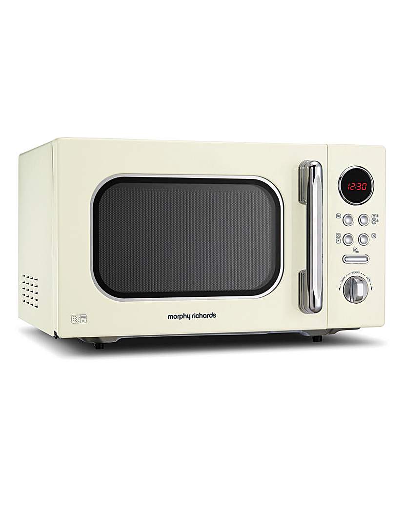 Morphy Richards 23L 800W Cream Microwave Morphy Richards 23L 800W Cream Microwave