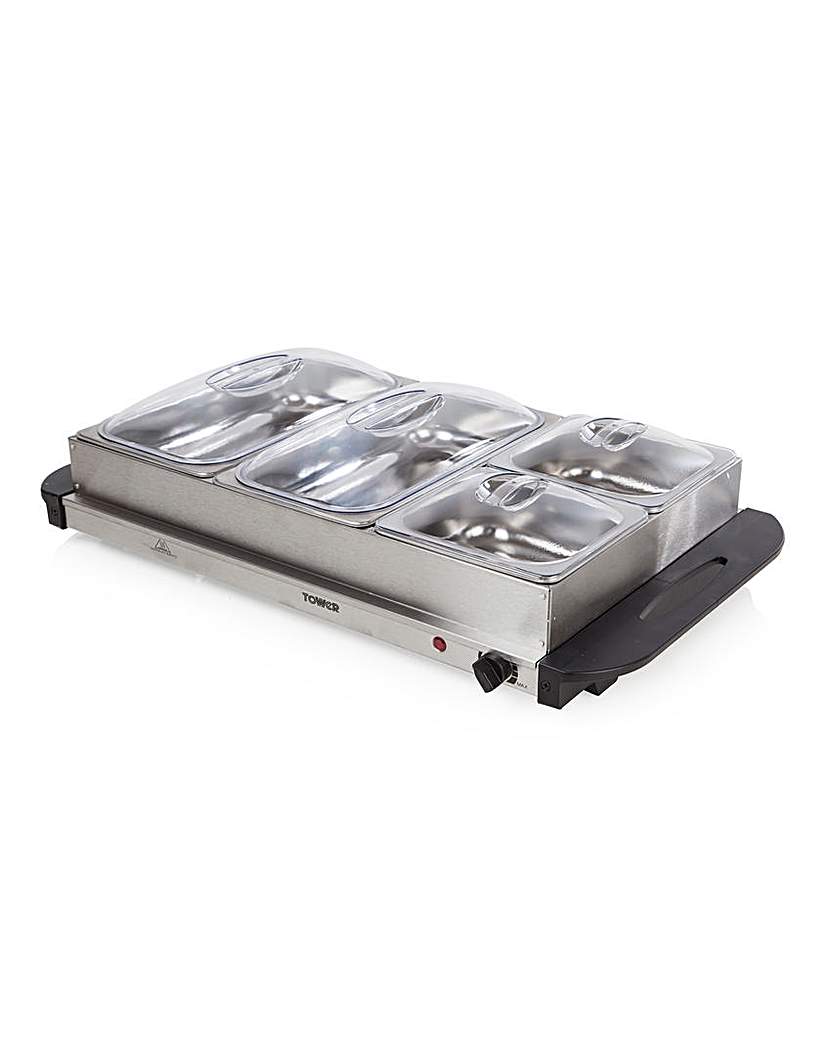 Tower 4 Tray Buffet Server Tower 4 Tray Buffet Server