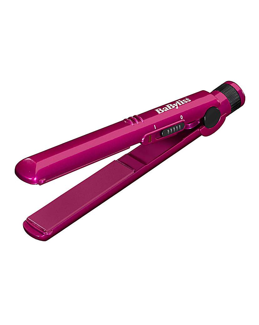 BaByliss 200 Nano Pink Mini Straightener BaByliss 200 Nano Pink Mini Straightener
