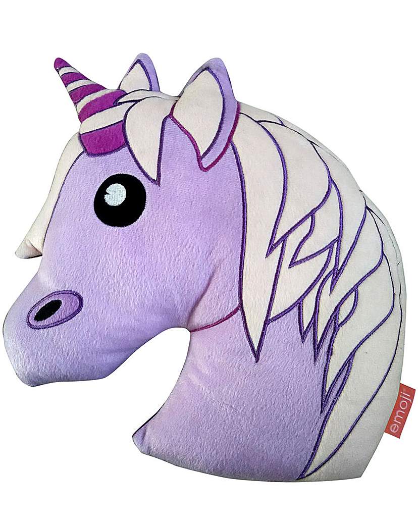 Emoji Unicorn Shaped Cushion Emoji Unicorn Shaped Cushion