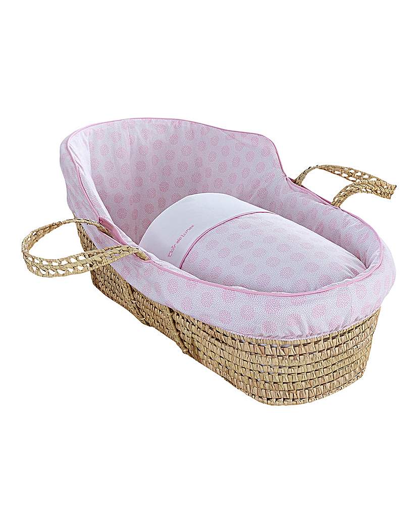Clair De Lune Speckles High Moses Basket Clair De Lune Speckles High Moses Basket