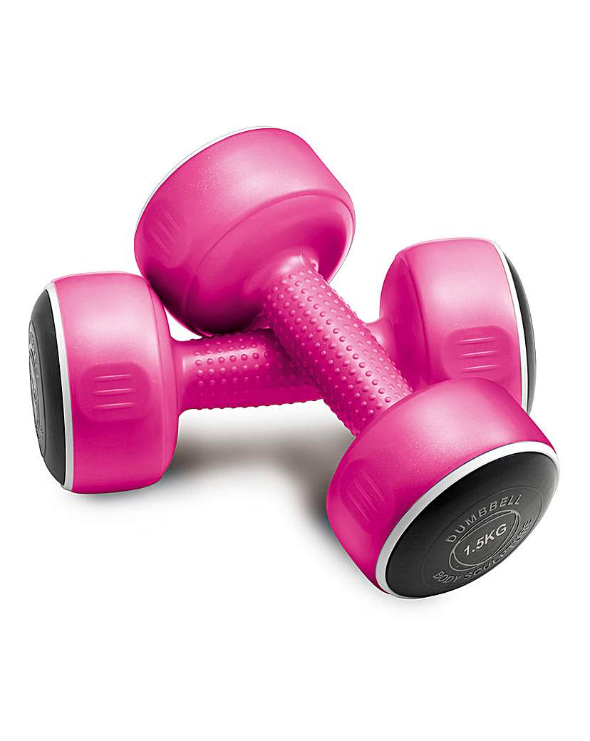 Bodysculpture Set of 2 x 1.5kg Dumbbells Bodysculpture Set of 2 x 1.5kg Dumbbells