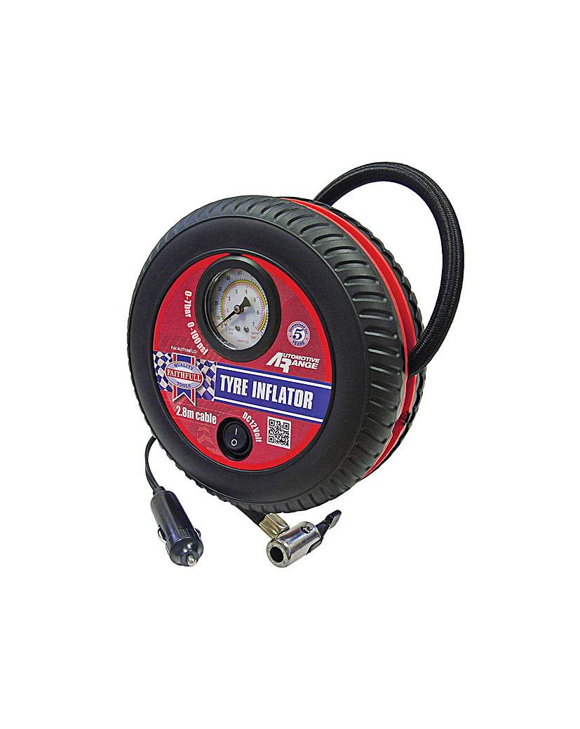 Tyre Inflator 12v 100psi - 7 Bar Tyre Inflator 12v 100psi - 7 Bar