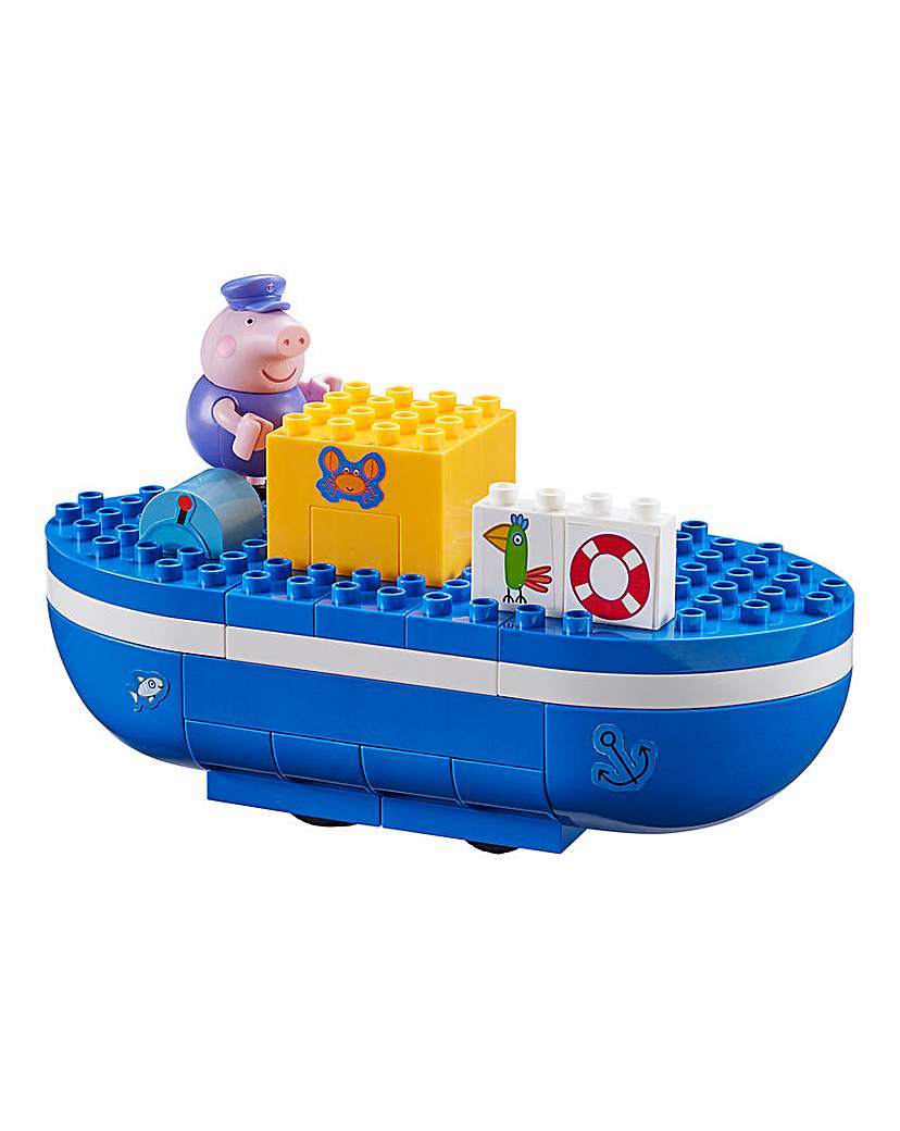Peppa Grandpa Pigs Boat Construction Set Peppa Grandpa Pigs Boat Construction Set