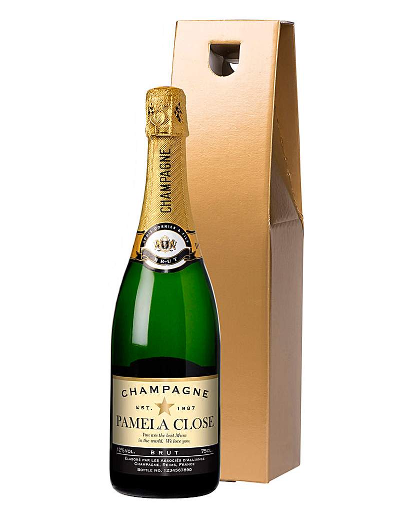 Personalised Champagne in a Gift Box Personalised Champagne in a Gift Box