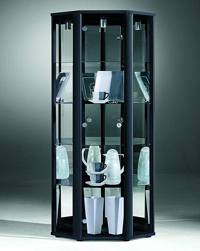 Corner Glass Display Unit Corner Glass Display Unit